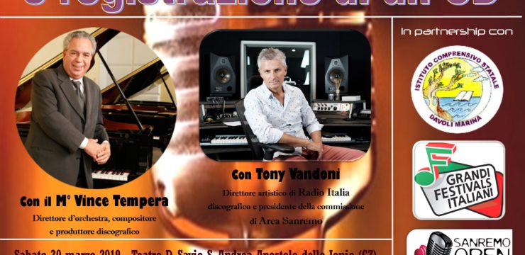 Masterclass di Canto Moderno con registrazione di CD