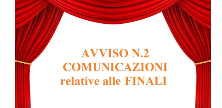 AVVISO N.2 E COMUNICAZIONI